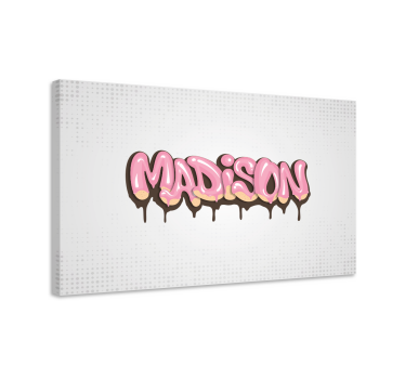 Ifjúsági testreszabható graffiti tini vászonképek - TenStickers