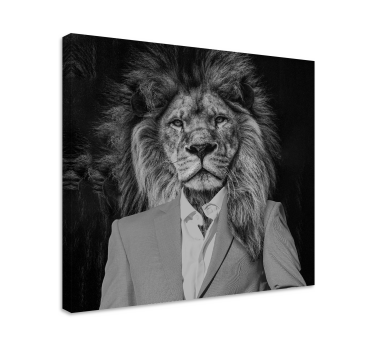Mister lyon állati vászon - TenStickers