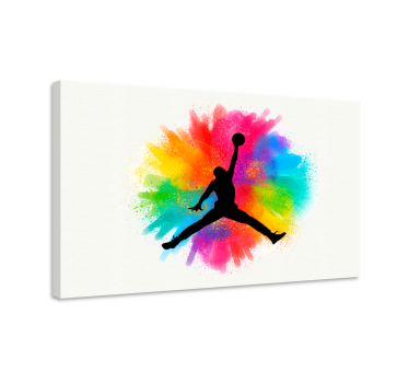 Michael jordan cool kosárlabda otthoni vászonképek - TenStickers