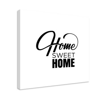 Home sweet home minimalista falfestmény idézetek - TenStickers