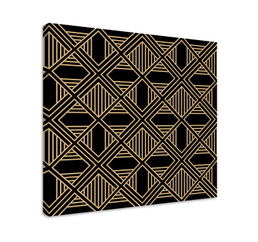 Art deco nagyszerű gatsby stílusú mintás fali nyomatok - TenStickers