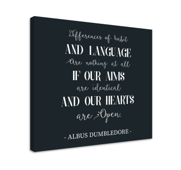 Dumbledore szerelem idézet fal művészet idézet nyomatok - TenStickers
