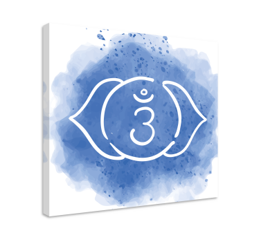 Vászon buddha - szellemi szimbólum - TenStickers