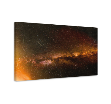 Kosmikus galaxis jelenet vászon dekoráció - TenStickers