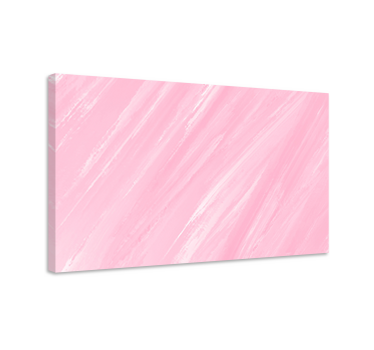 Kawaii stílusú rózsaszín festék vászon művészet - TenStickers