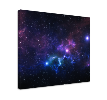 Univerzum ezer csillag táj falvászon - TenStickers