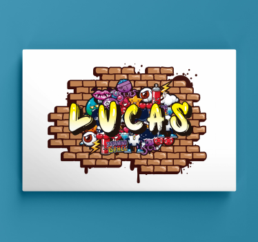 táblázatok gyerek hálószoba eredeti egyedi graffiti - TenStickers