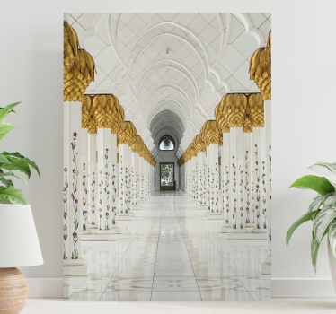 Arany arab ívek 3d vászonképek - TenStickers