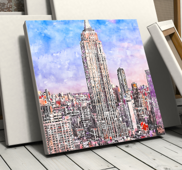 Ciudades new york city skyline nyomatok - TenStickers