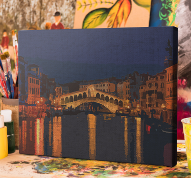 Grand canal velence városára nyomatok - TenStickers