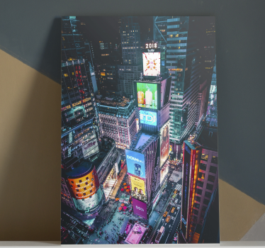 Időtér new york city skyline nyomatok - TenStickers