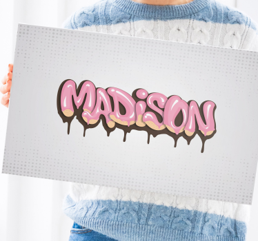 Ifjúsági testreszabható graffiti tini vászonképek - TenStickers