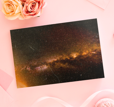 Kosmikus galaxis jelenet vászon dekoráció - TenStickers