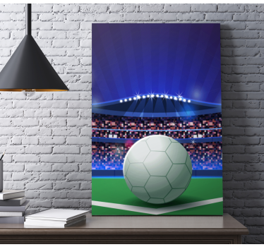 Labda a könnyű stadion otthon vászon fal art - TenStickers