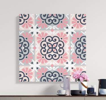 Mandala csempe mandala nyomtatott fal művészet - TenStickers