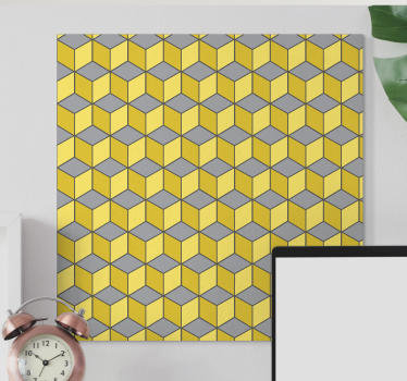 Pantone sqaures 3d falfestmények - TenStickers