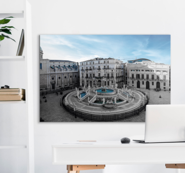 Piazza pretoria palermo városára nyomatok - TenStickers