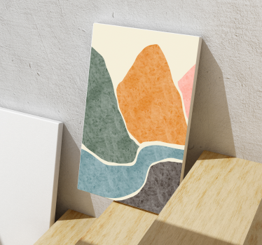 Pintura moderna absztrakt nappali vászonkép - TenStickers