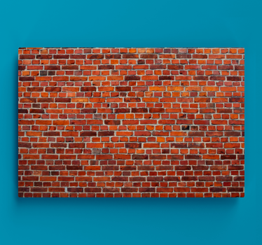 Texturált tégla mintás vászon dekoráció - TenStickers