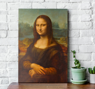 vászon Művészet a Mona Lisa Da Vinci-től - TenStickers