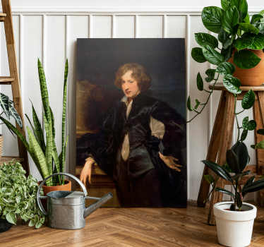 vászon Művészet van Dyck saját portréjaVan Dyck saját portréja - TenStickers