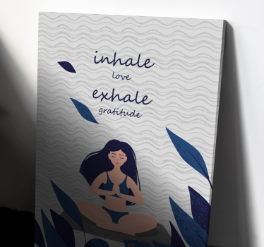 Zen meditációs vászon falművészet - TenStickers