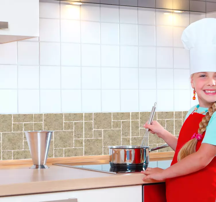 Márvány fürdőszoba csempe matrica - TenStickers