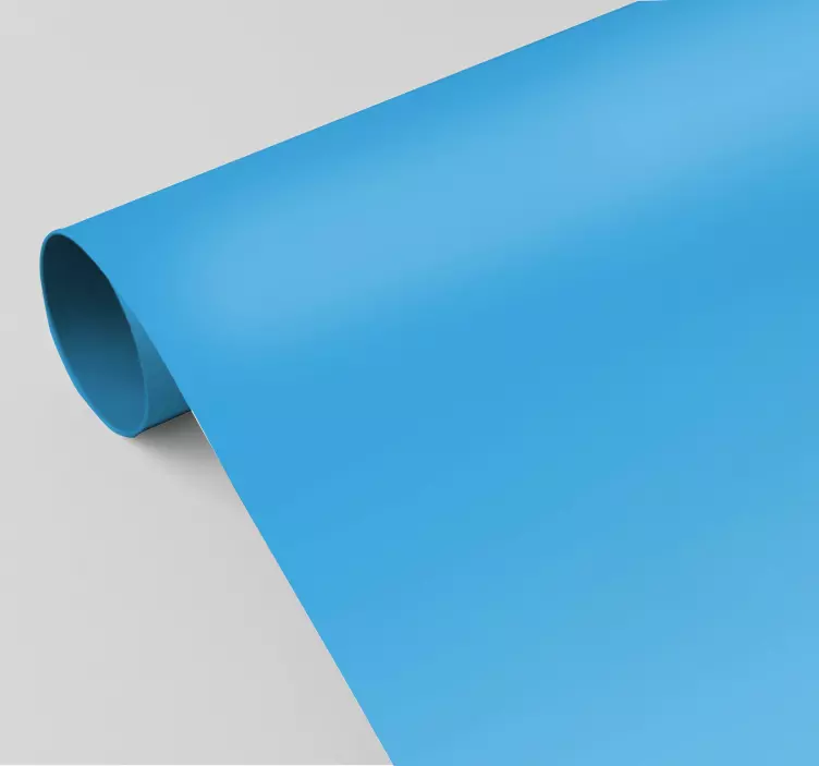 Kék egyszínű fal vinil - TenStickers