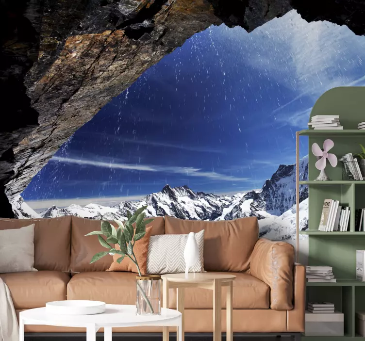 Hó a hegyi matricán - TenStickers