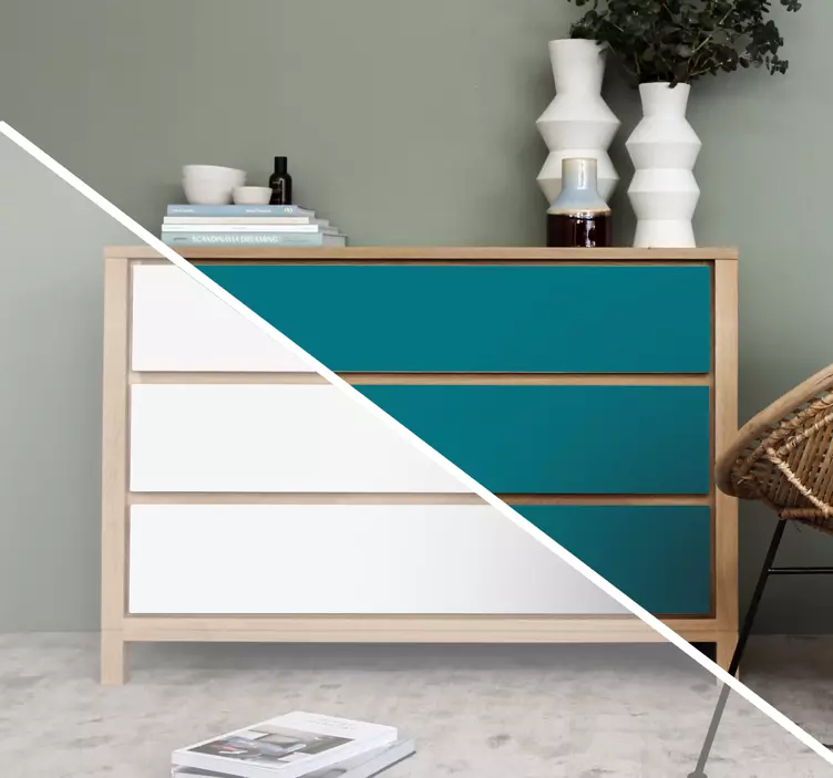 Kallax ajtó matrica - TenStickers