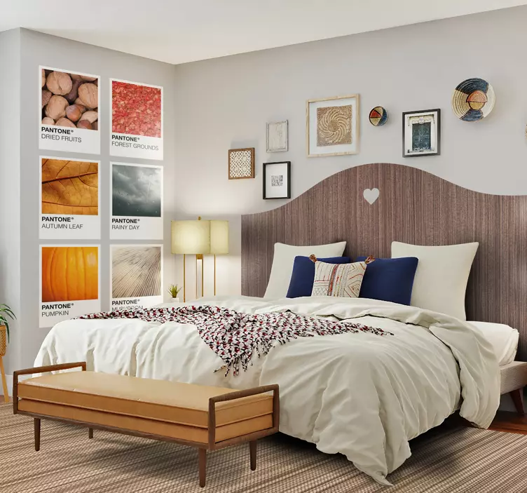 Fejtámla hálószoba matrica - TenStickers