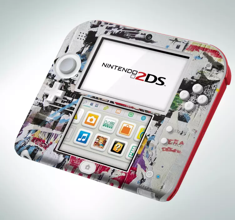 Matrica nintendo stílusos játékkonzol bőr - TenStickers