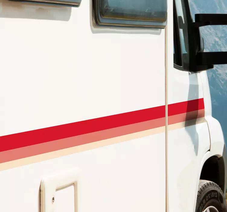 Sugarak lakókocsi matrica - TenStickers