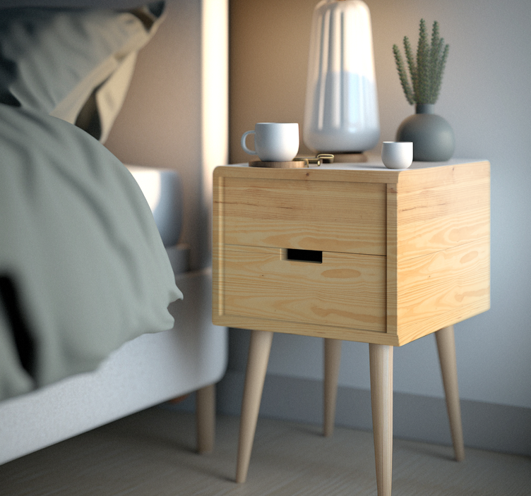 Bútor falmatrica madera clara - TenStickers