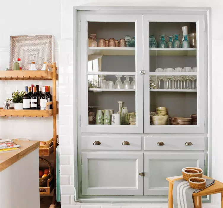 Bútor falmatrica szín gris - TenStickers