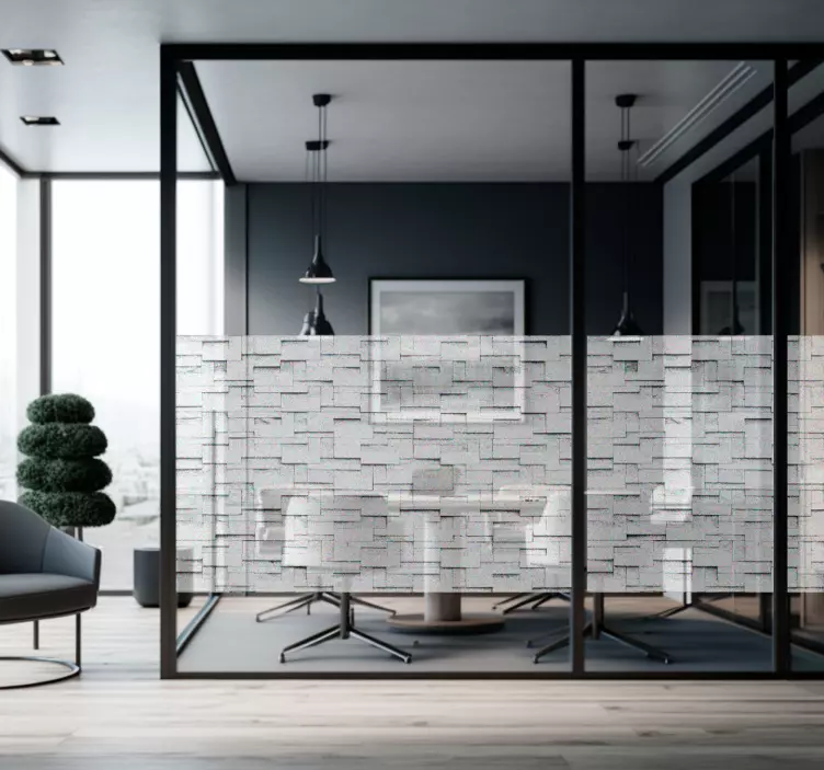 Matrica ablakok és üveg transzlúcido textura - TenStickers