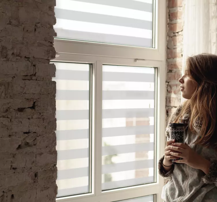 áttetsző lap az ablak matricához - TenStickers