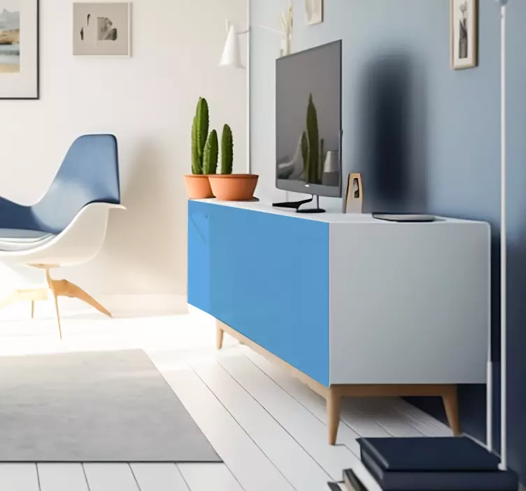 Bútor falmatrica világoskék - TenStickers