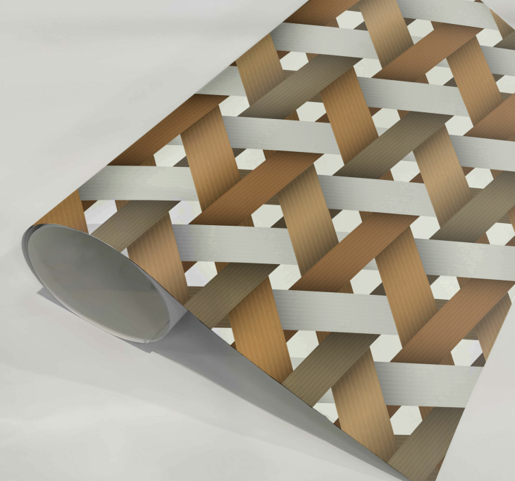 Bútor falmatrica skandináv fehér fa - TenStickers