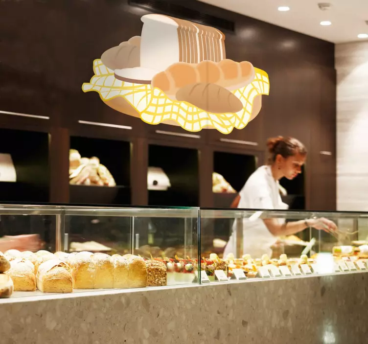 Kenyérkosár matrica - TenStickers