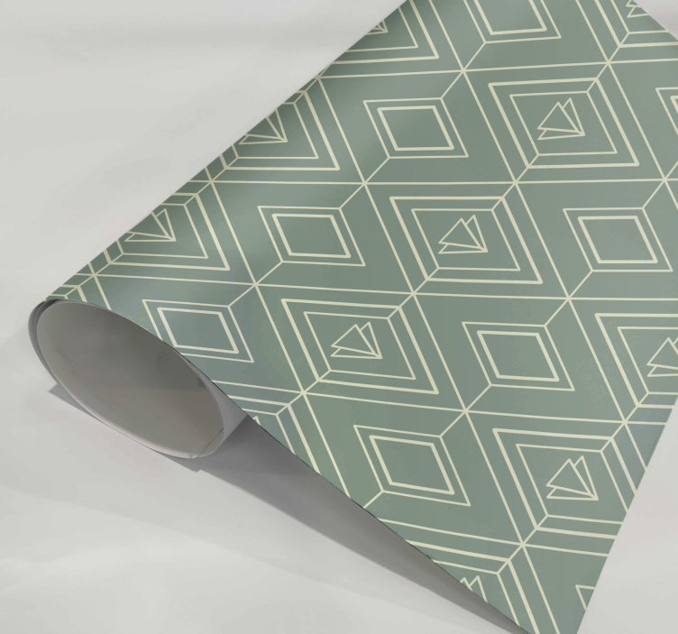 Matrica konyha geometrikus art deco minta - TenStickers