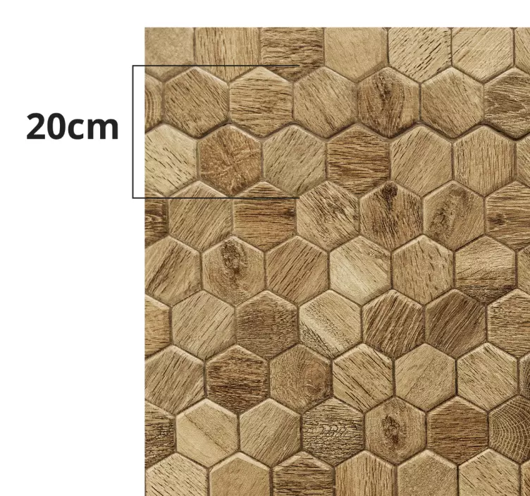 Geometriai csempe falfestmény matrica - TenStickers