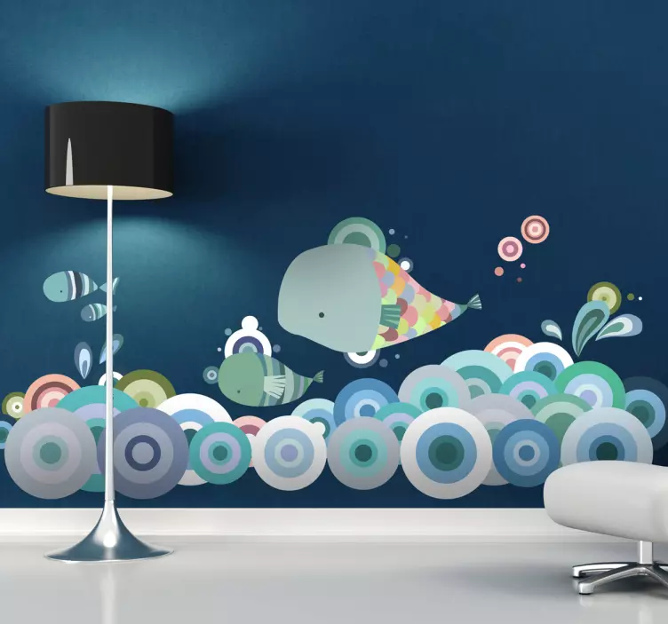 Tengeri élet gyerek matricák - TenStickers