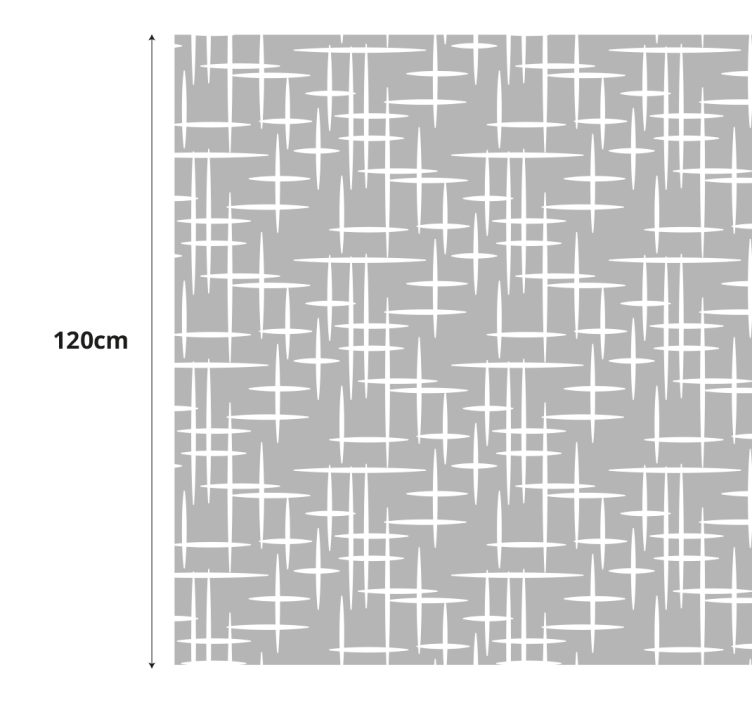 Zuhany matrica  modern vonalak - TenStickers