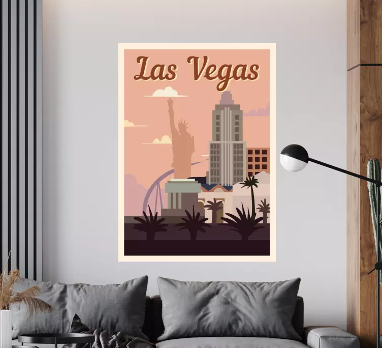 70-es évek las vegas matrica - TenStickers
