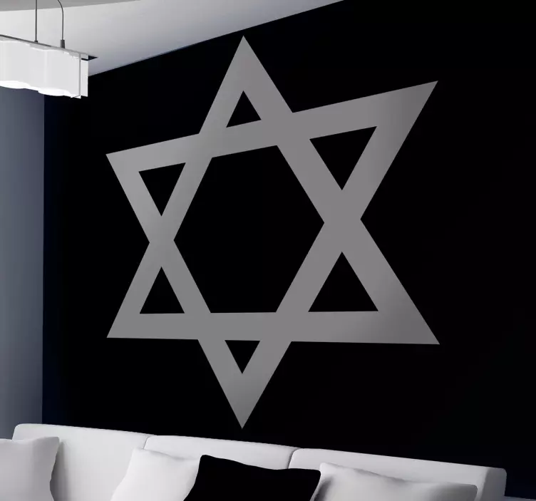 A david csillag matrica - TenStickers