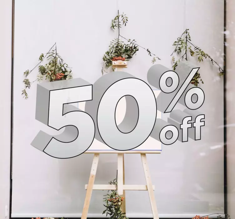 Akciós matricák - promóciós bemutató - TenStickers