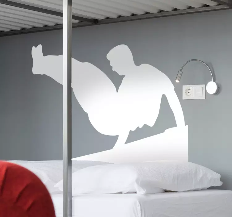 Akrobatikus parkour matrica - TenStickers