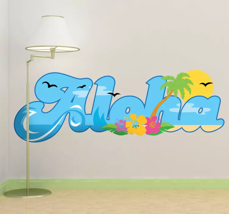 Aloha falmatrica - TenStickers