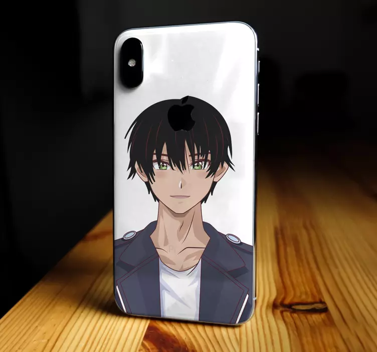 Anime titokzatos karakter iphone matrica - TenStickers